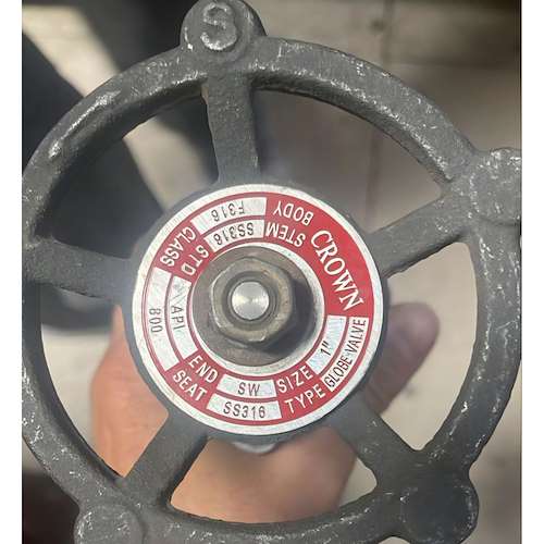 شیر سوزنی فولادی دنده ای کلاس 800 